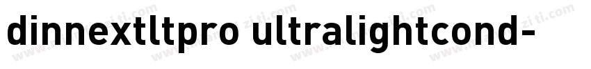 dinnextltpro ultralightcond字体转换
